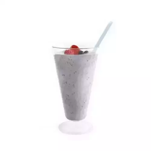 Cold Beverage Smoothie 3D model