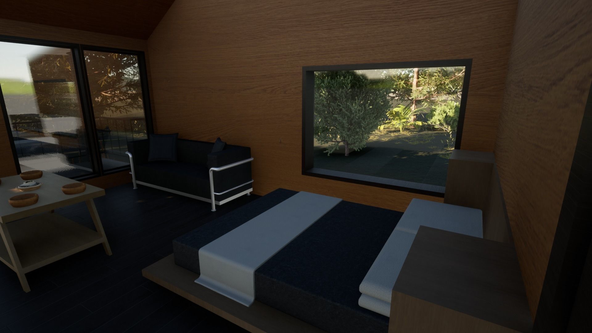 Revit Modern country house 1 3D model_18