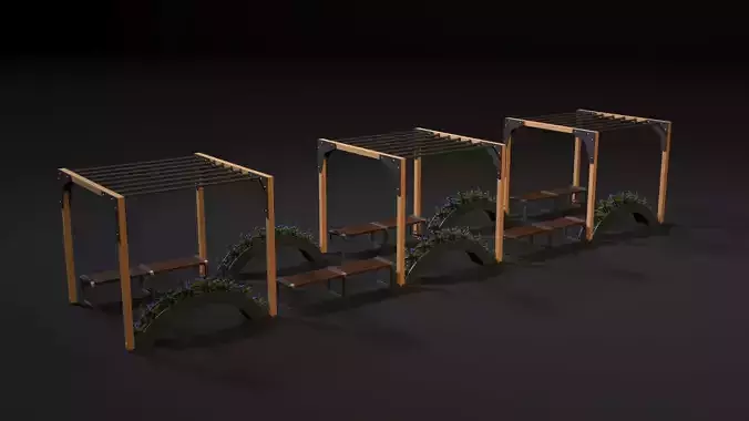 Rest zone 3D model