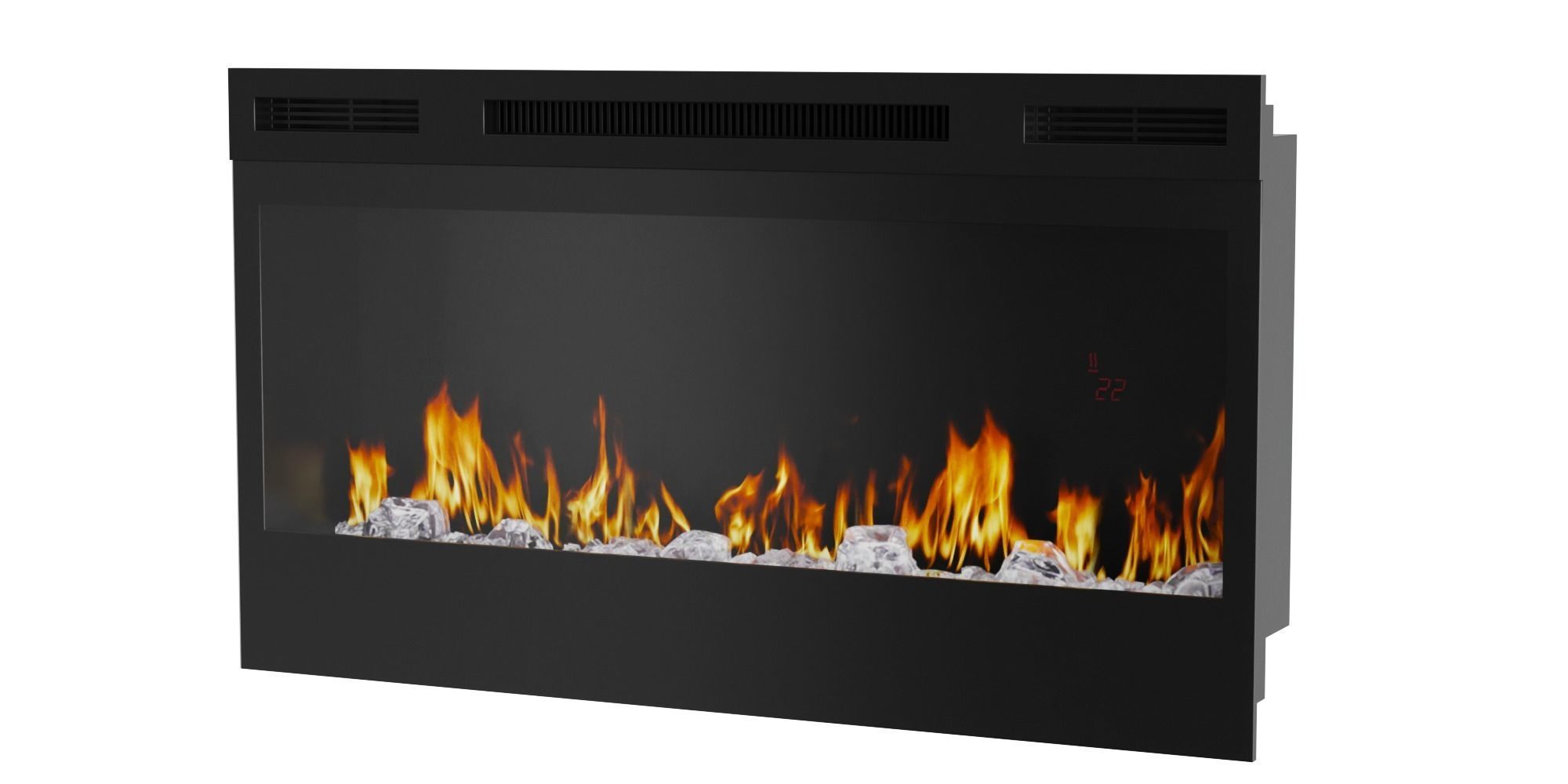 Electric Fireplace Dimplex Prism BLF3451 BLENDER 3D Model Cycles 3D model_3