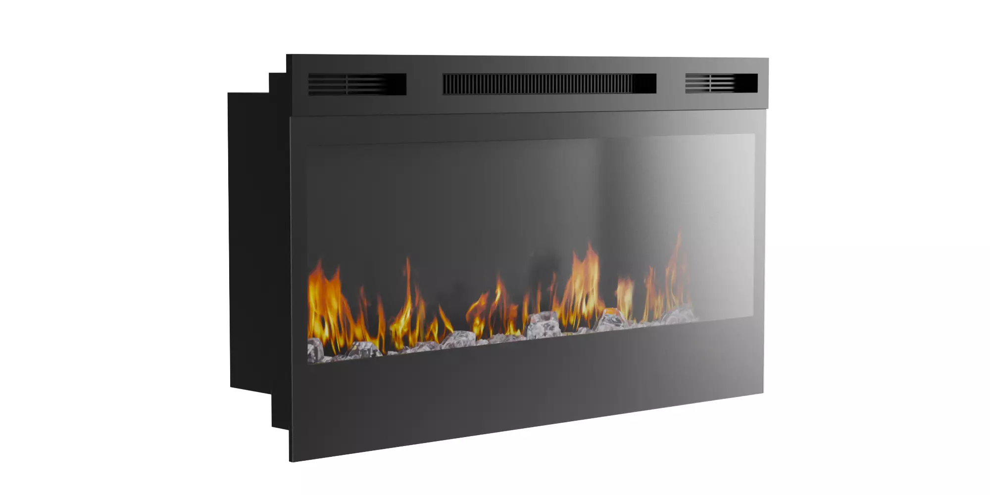 Electric Fireplace Dimplex Prism BLF3451 BLENDER 3D Model Cycles 3D model_0