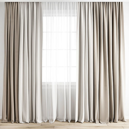 Curtain 190 3D model