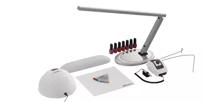 Manicure kit BLENDER 3D Model Cycles 3D model
