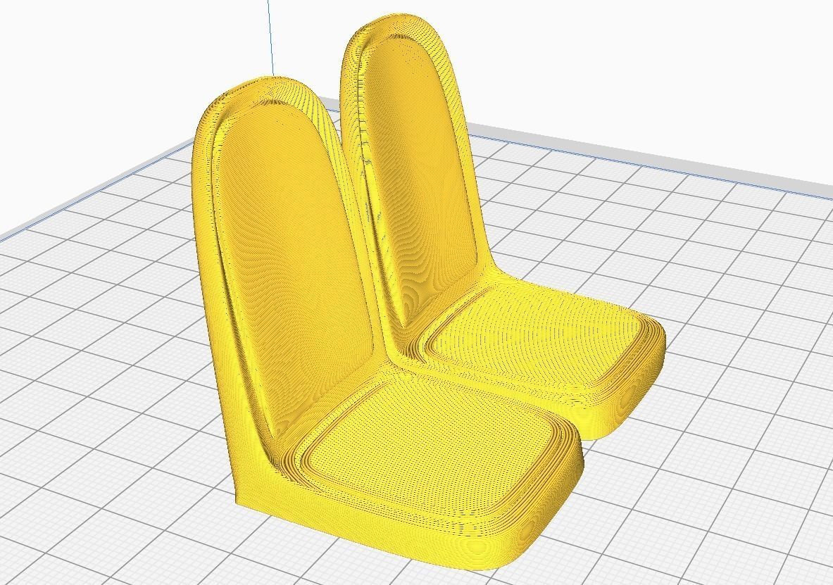City Bus Seat 3D print model_5