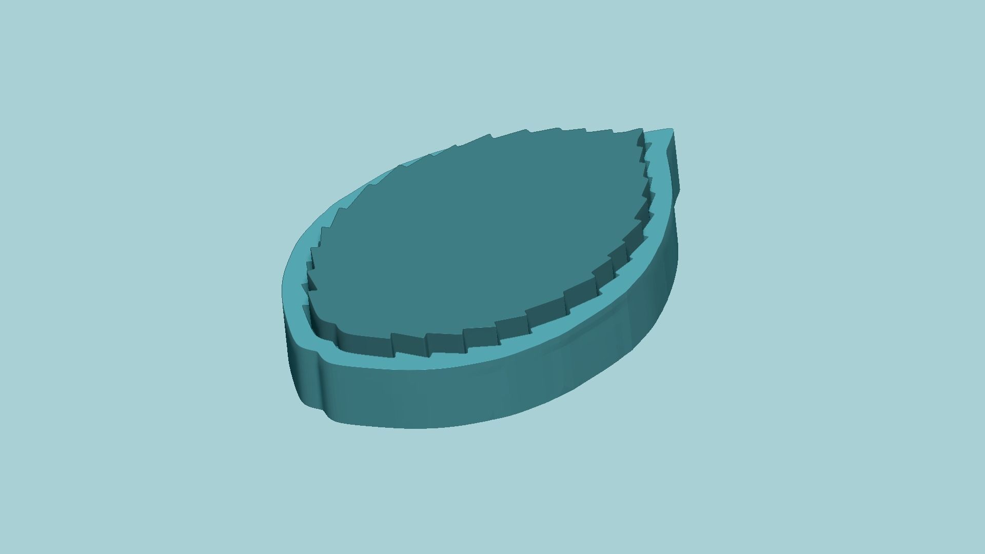 Rose Leaf - Arrangement - Molding - EVA Foam Craft 3D print model_6