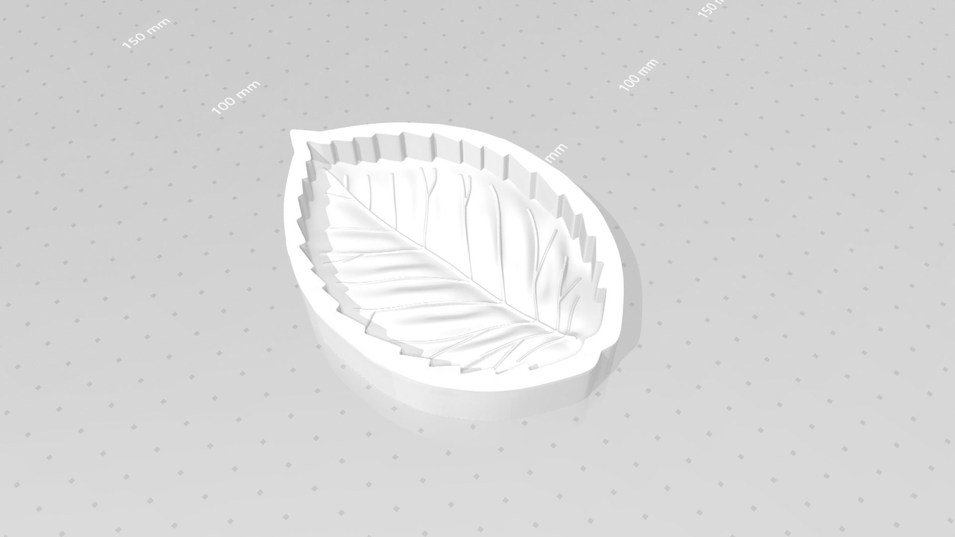 Rose Leaf - Arrangement - Molding - EVA Foam Craft 3D print model_15