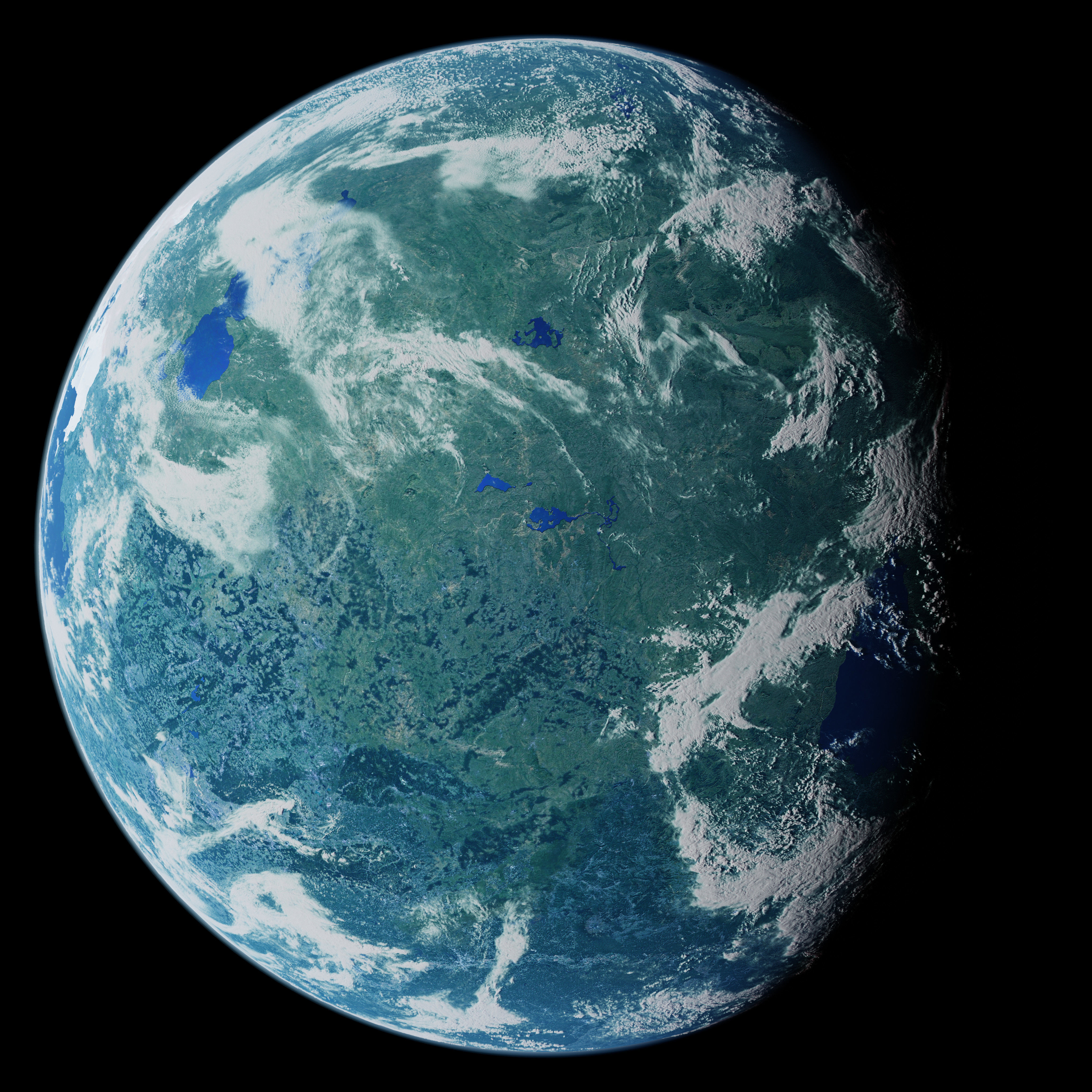 Taris - 16k Star Wars Planet Texture 3D model_4