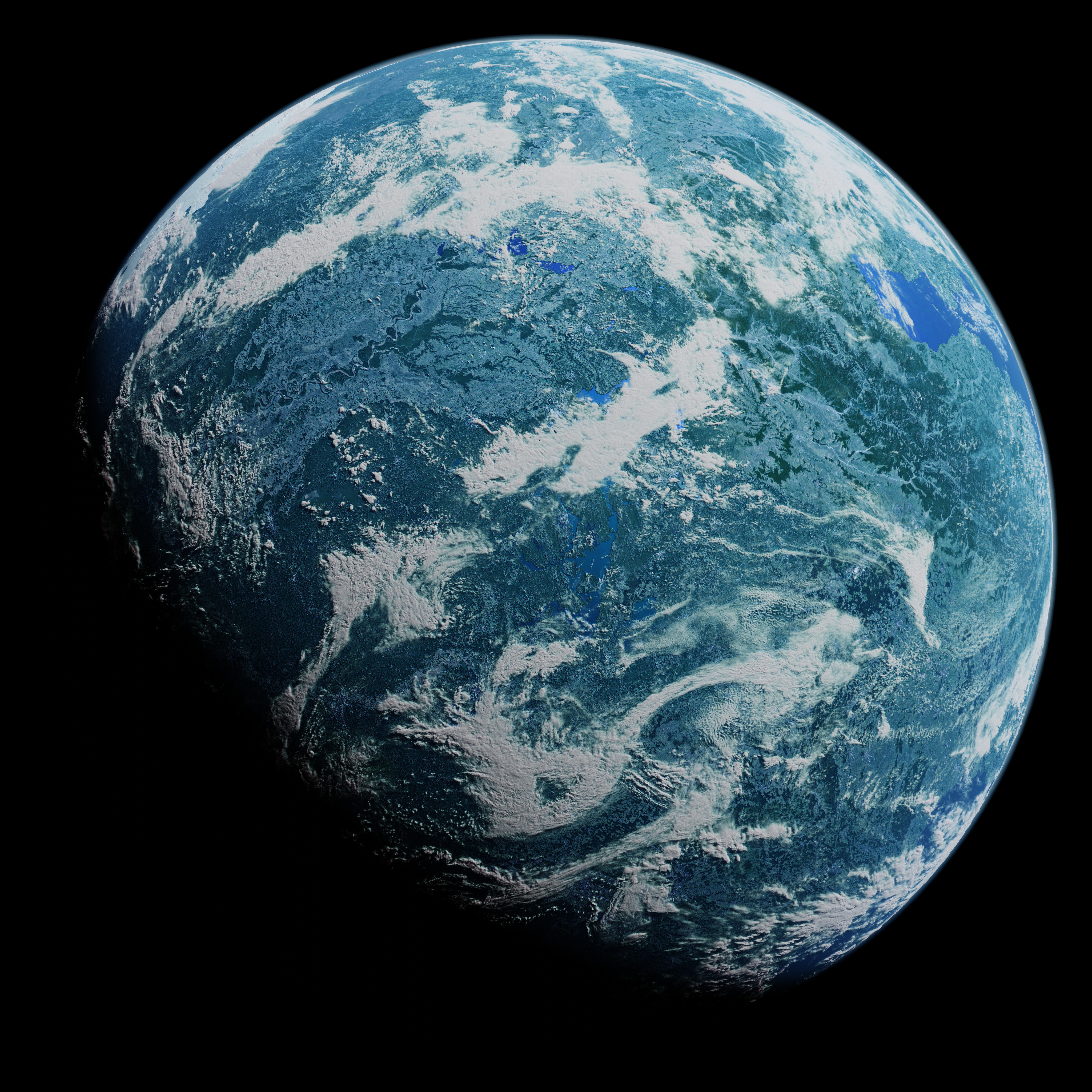 Taris - 16k Star Wars Planet Texture 3D model_13
