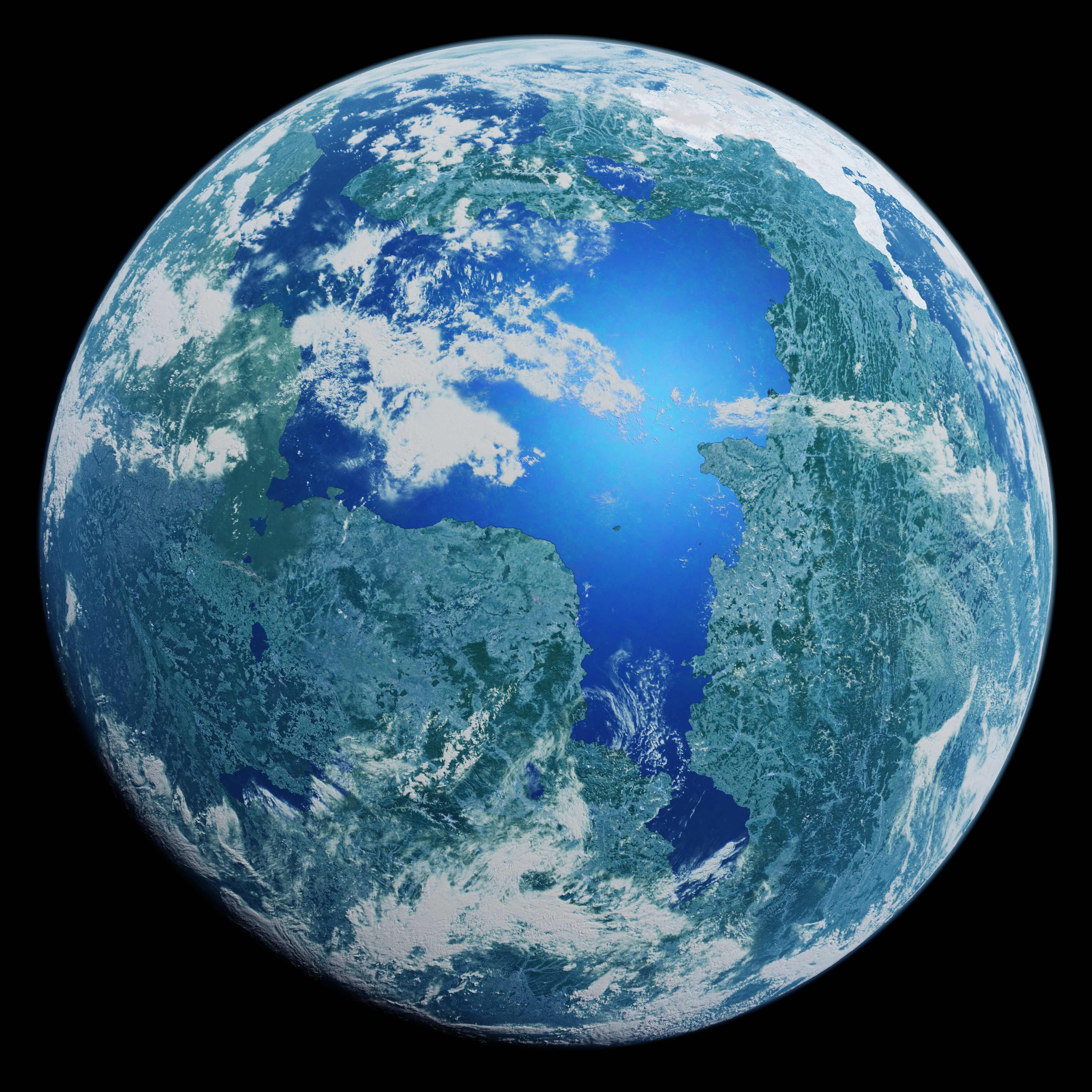 Taris - 16k Star Wars Planet Texture 3D model_5