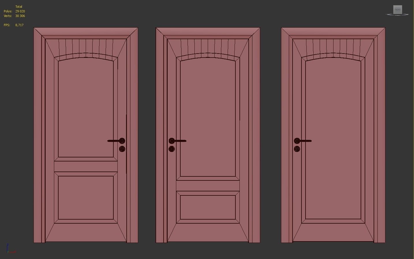 Doors matteucci turandot - 1 3D model_5