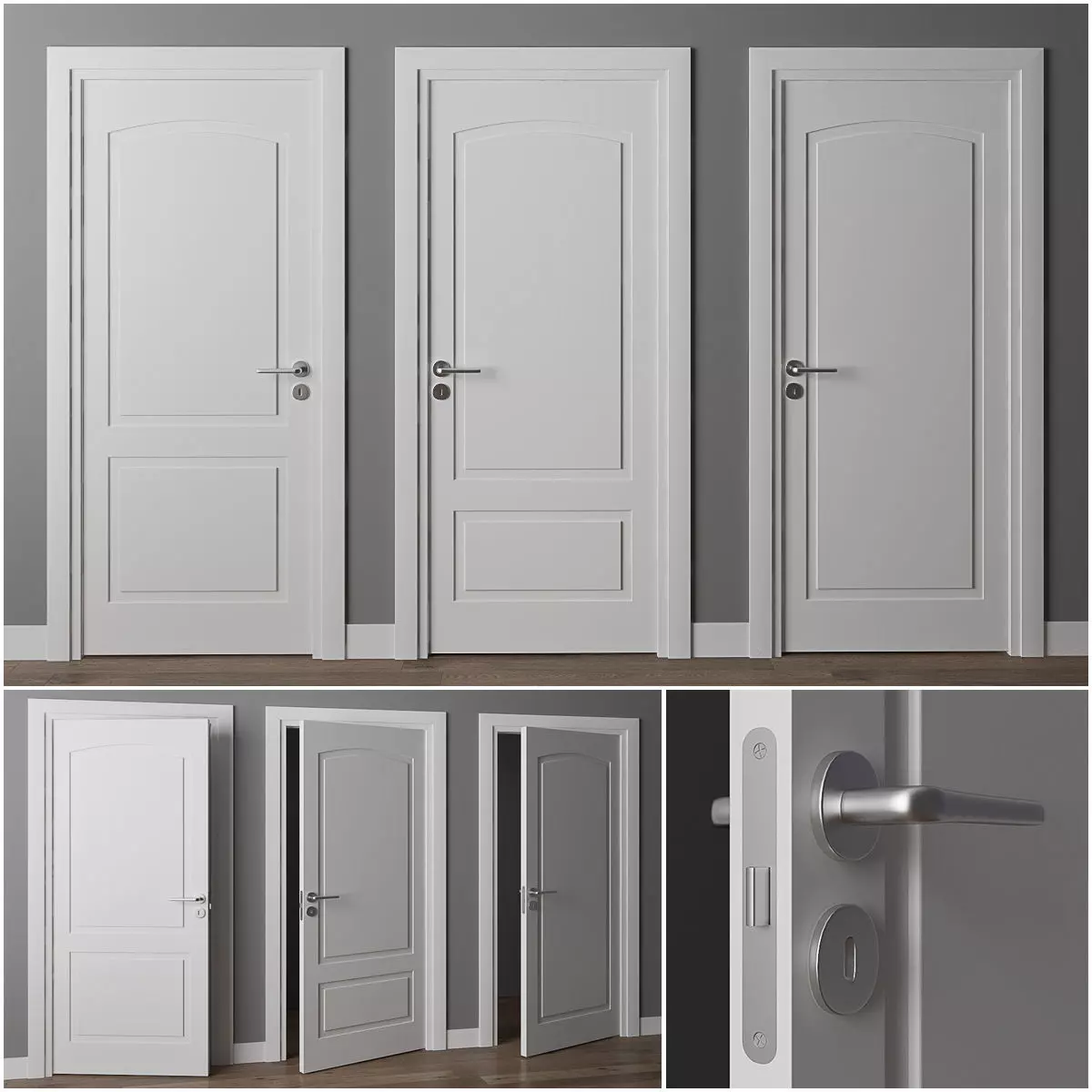 Doors matteucci turandot - 1 3D model_0