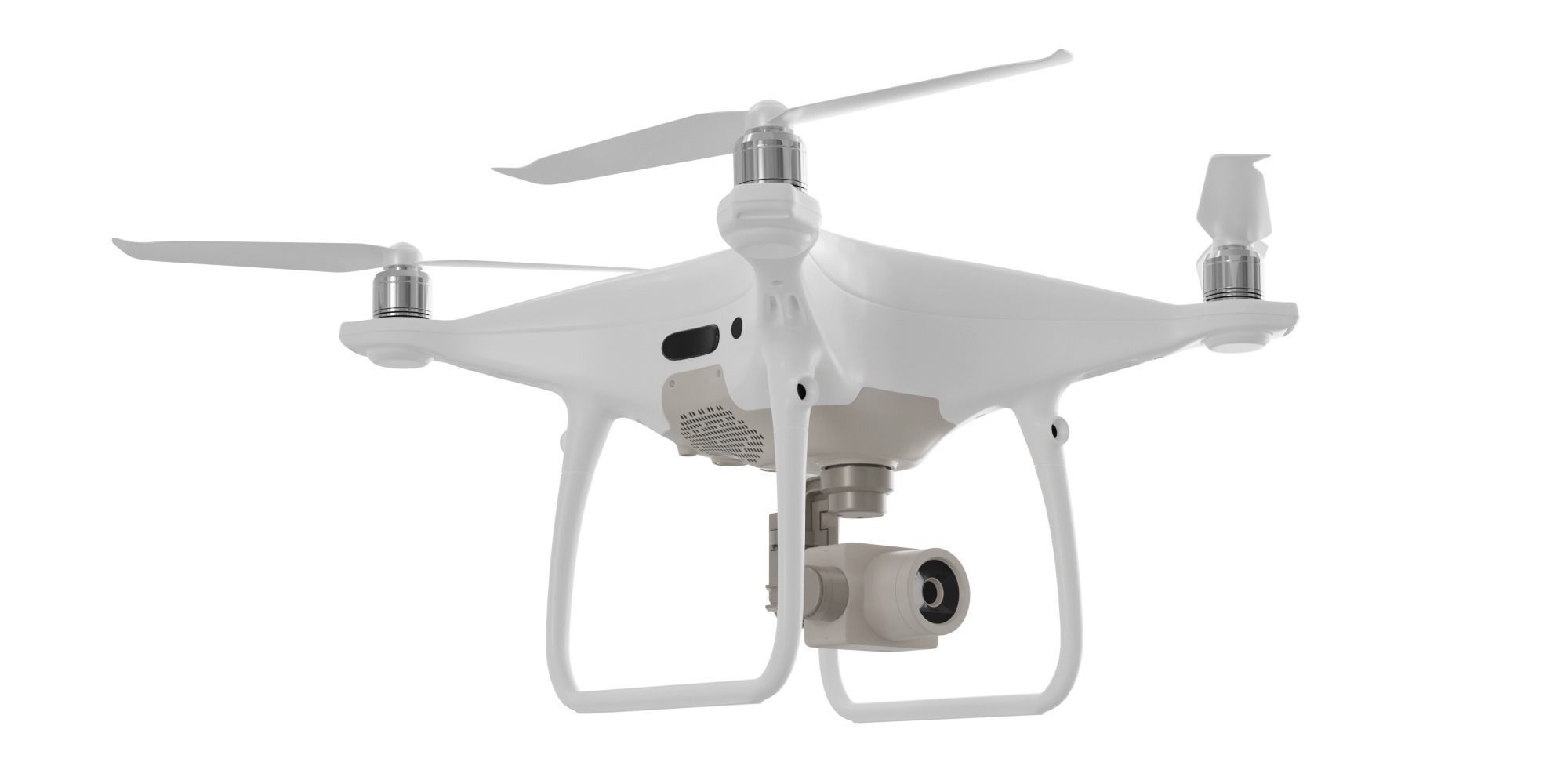 Quadcopter DJI Phantom 4 Pro BLENDER 3D Model Cycles 3D model_3