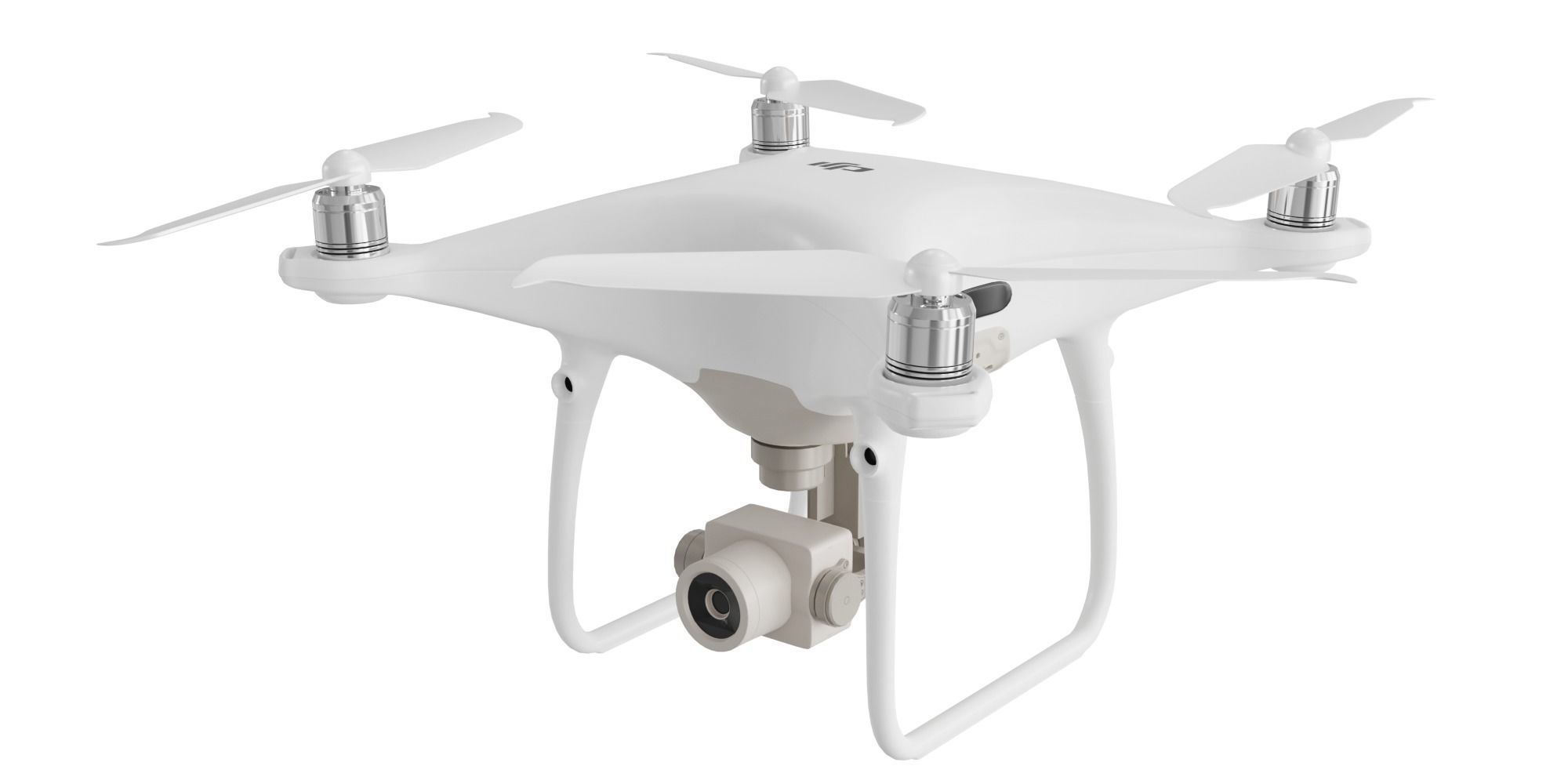Quadcopter DJI Phantom 4 Pro BLENDER 3D Model Cycles 3D model_1