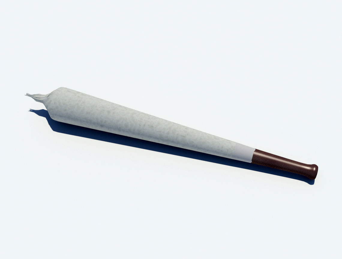 Joint with wooden joint tip 3D model_1