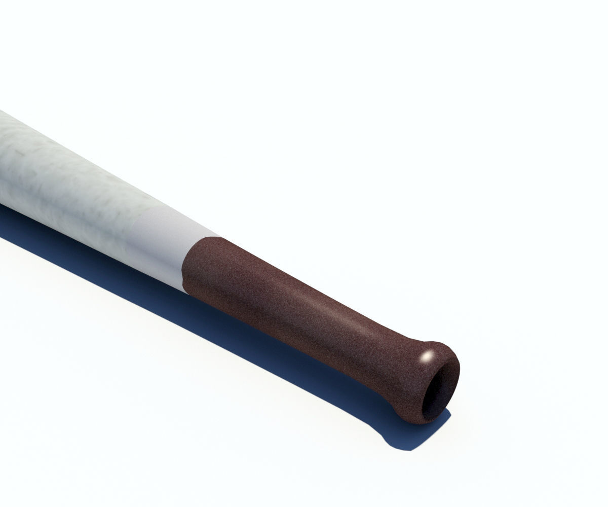 Joint with wooden joint tip 3D model_2