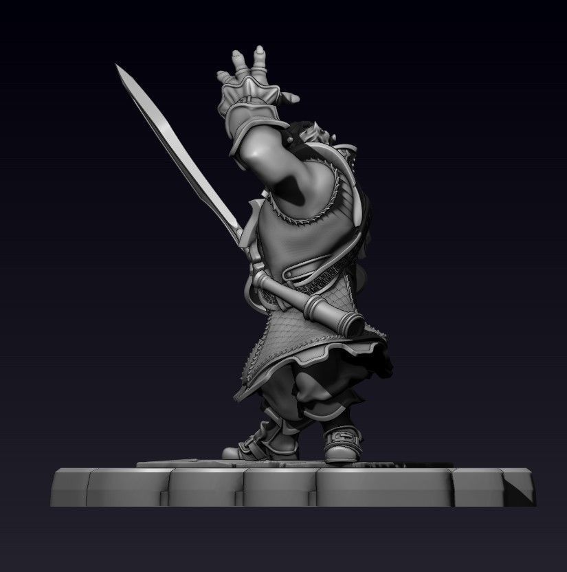 DOTA 2 KUNKKA 3D print model_6