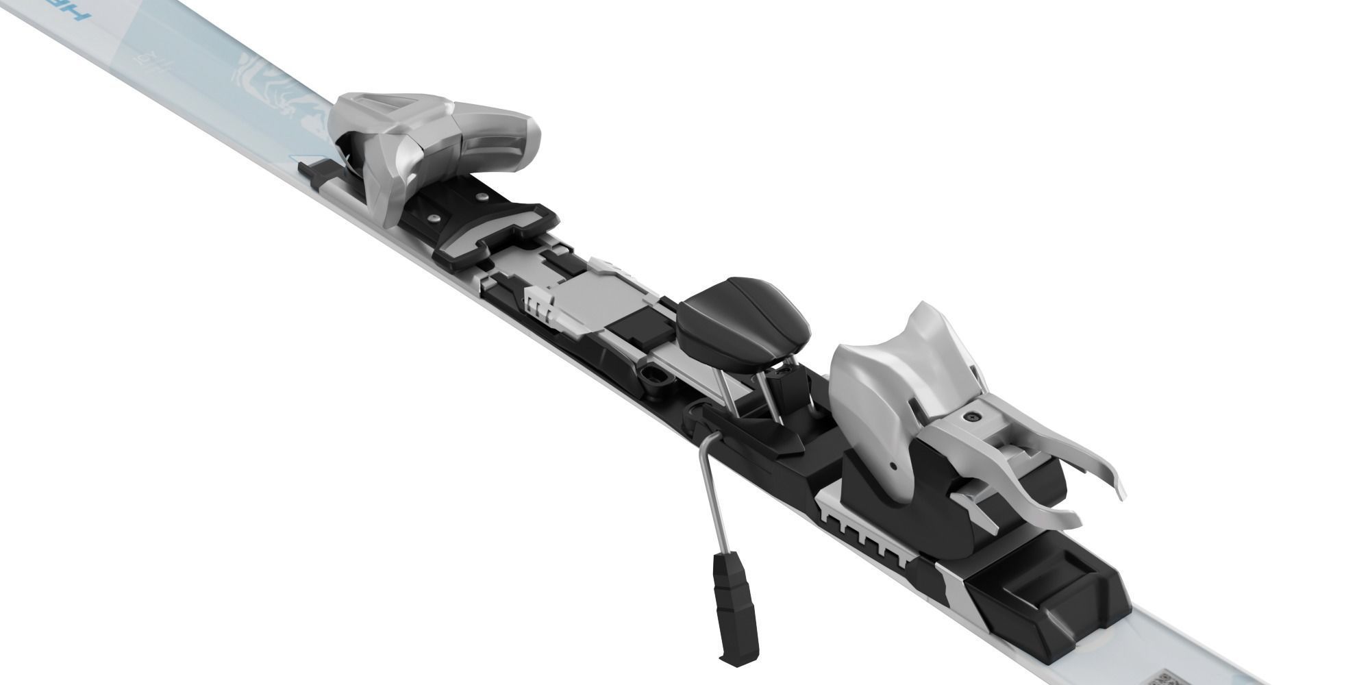 Skis Kit BLENDER 3D Model Cycles 3D model_2