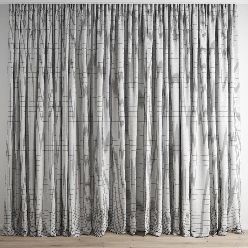 Curtain 191 3D model_7