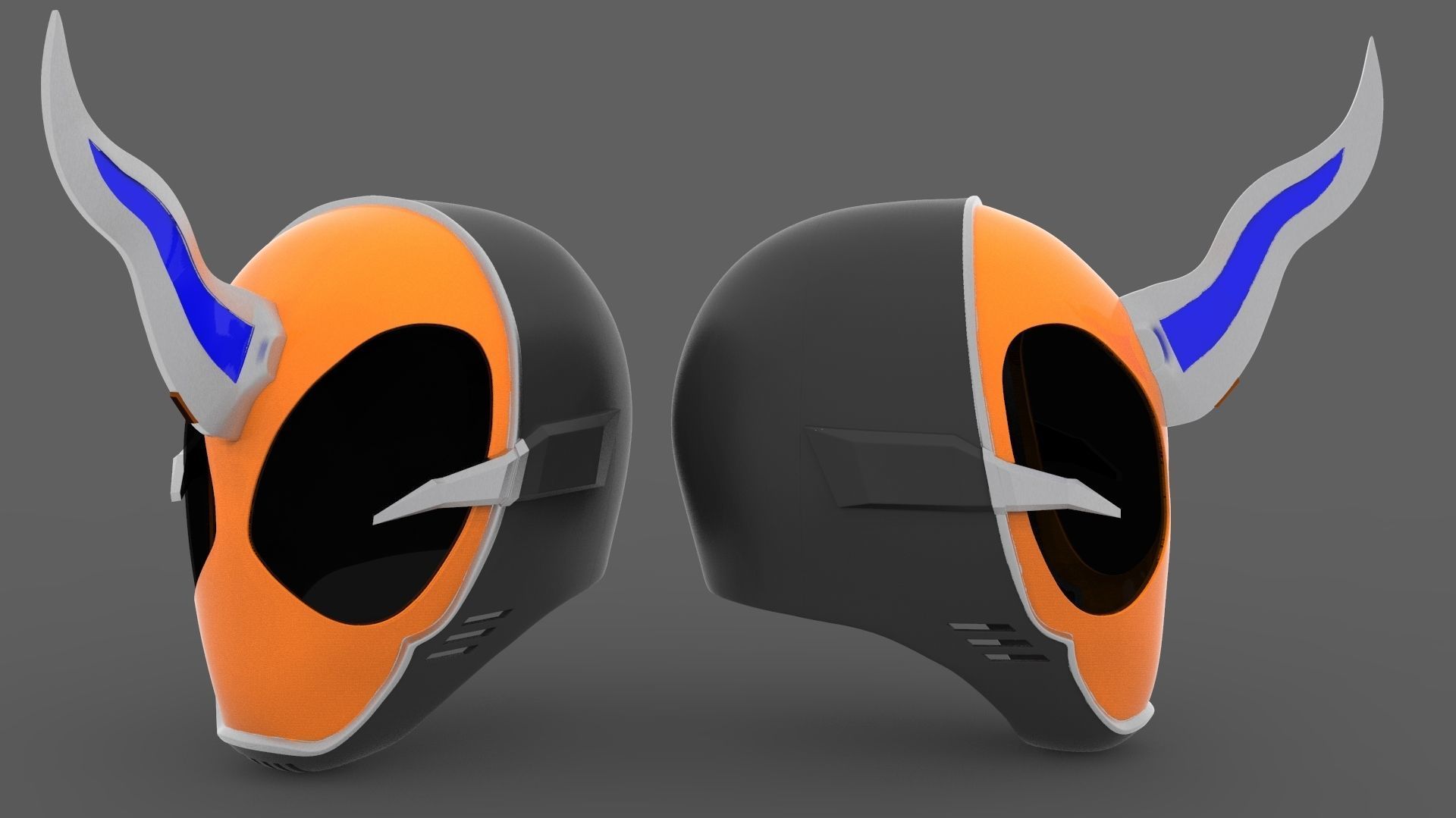 Kamen Rider Ghost Helmet 3D print model_1