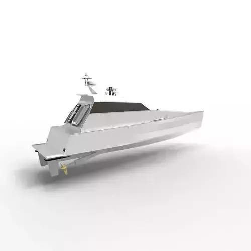 Fast Patrol Boat thunderchild 3D model
