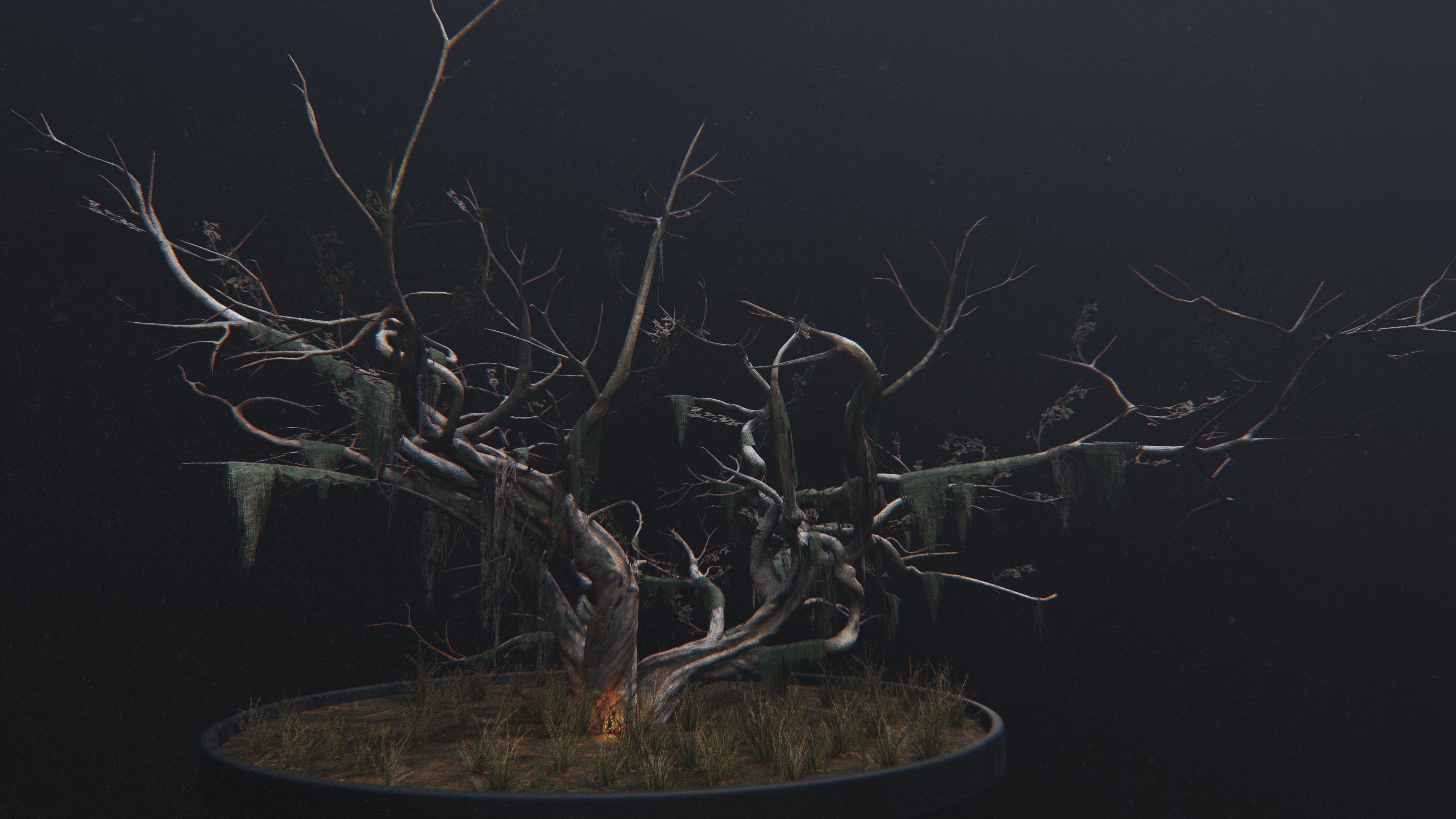 Nature Assets - Large Swamp Tree Low-poly 3D model_1