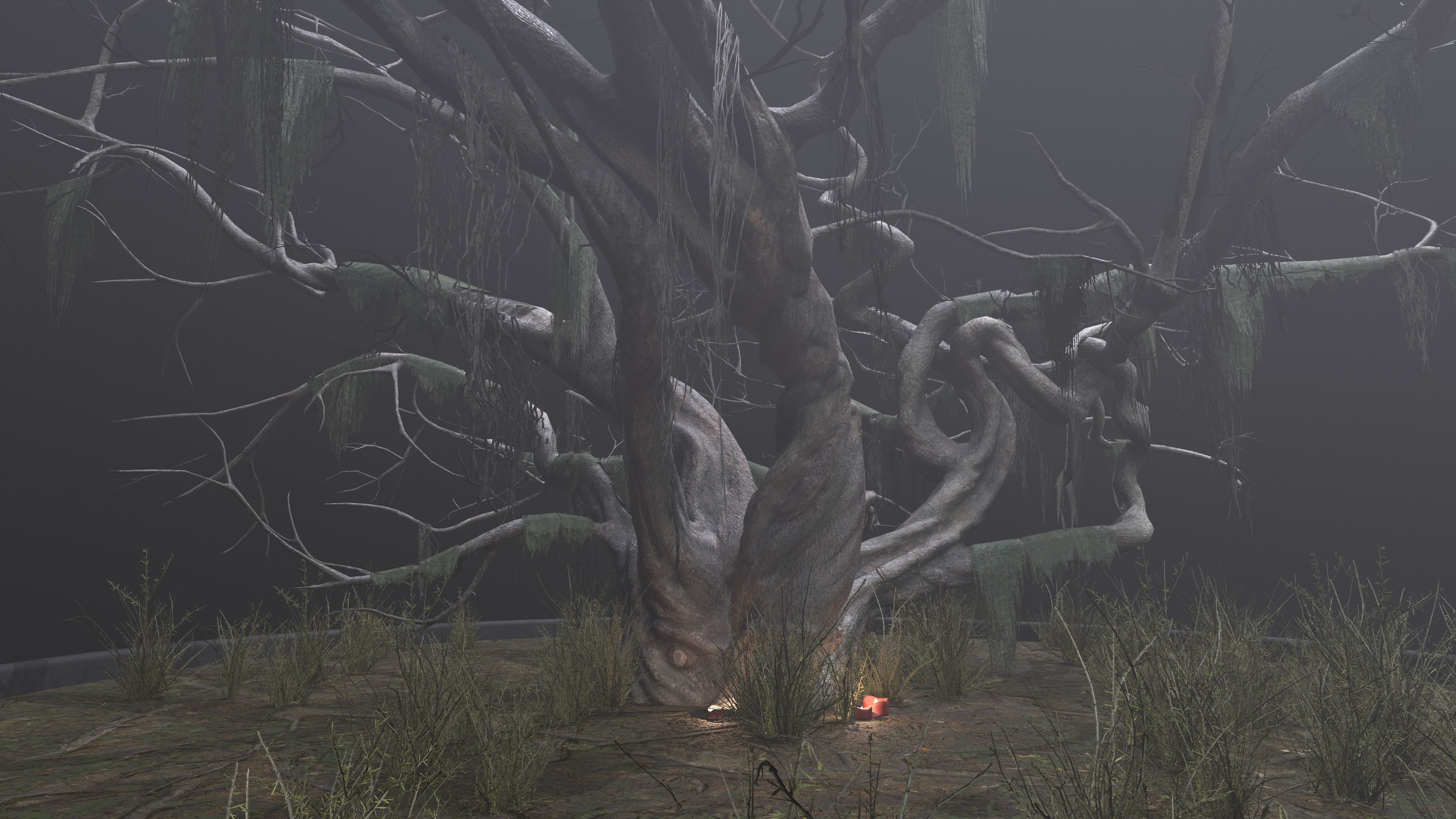 Nature Assets - Large Swamp Tree Low-poly 3D model_9