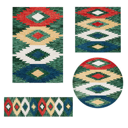 Rugs No 163 Low-poly 3D model
