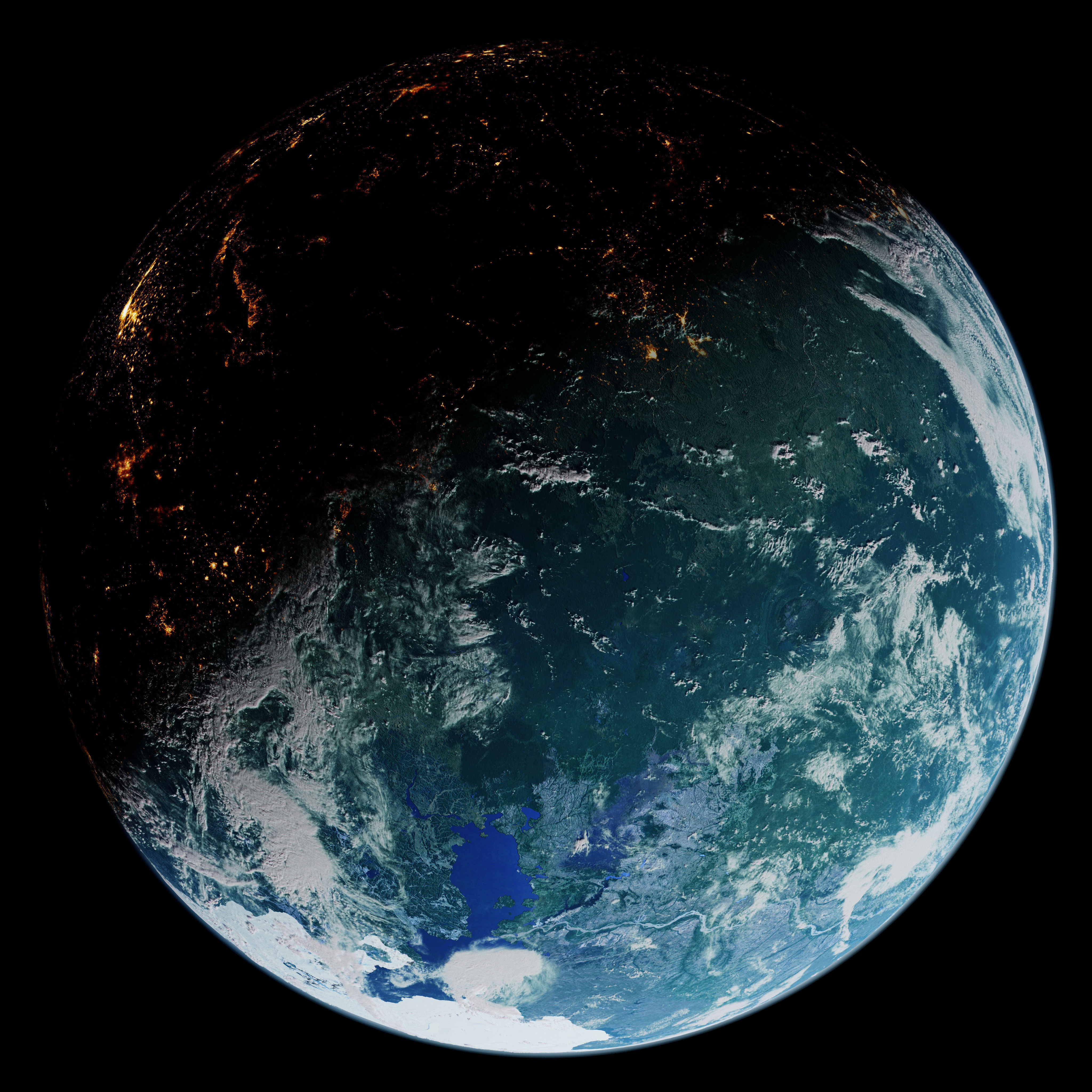 Taris - 4k Star Wars Planet Texture Free 3D model_6