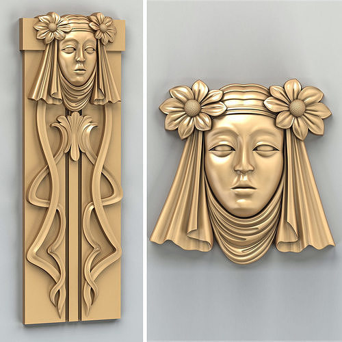 Mascarone 003 3D model