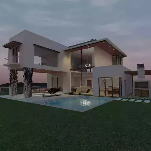 Modern House Scene