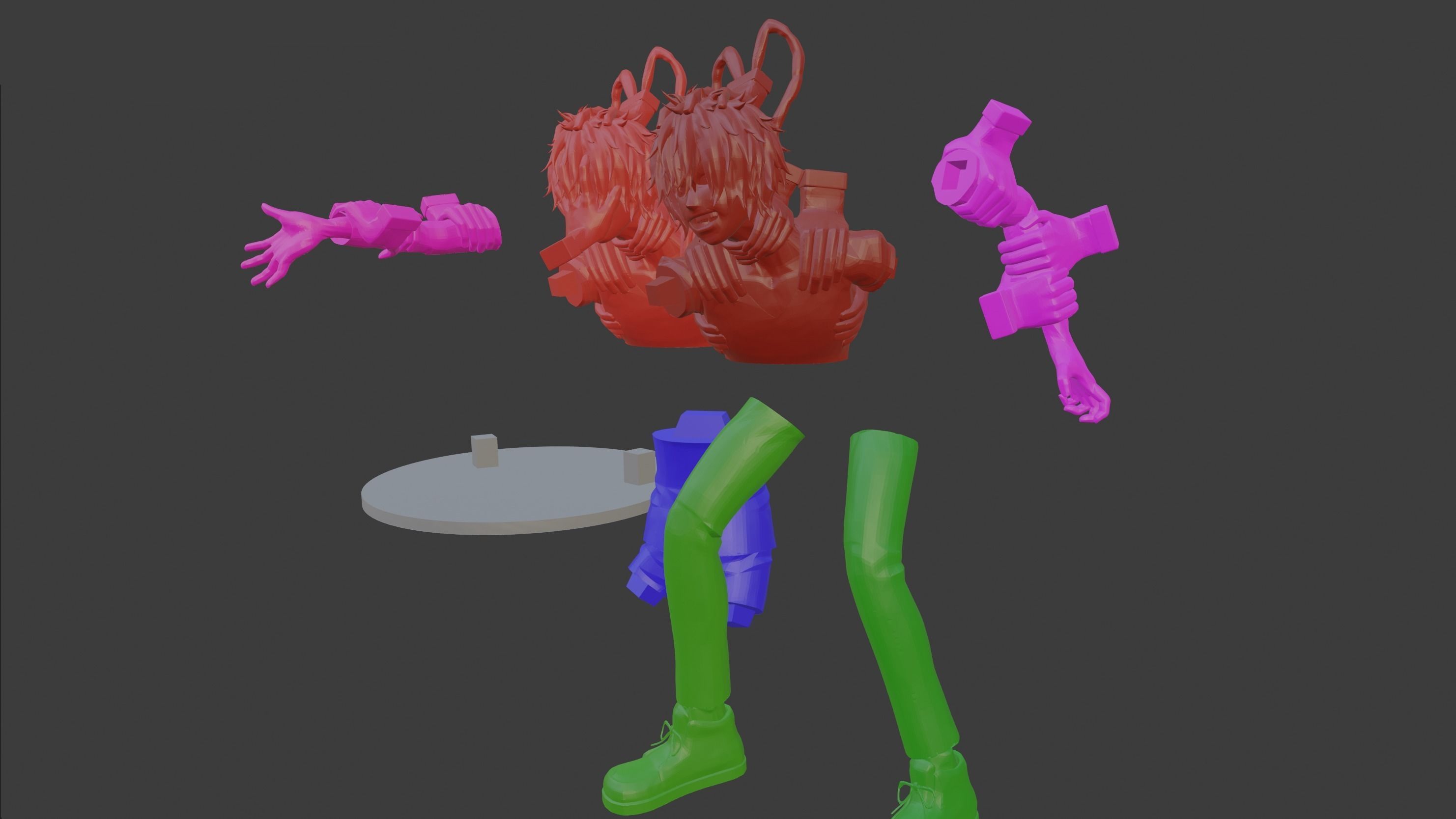 Tomura Shigaraki - Tenko Shimura 3D print model_9