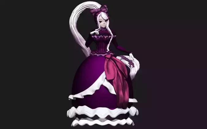 Shalltear Bloodfallen from Overlord anime