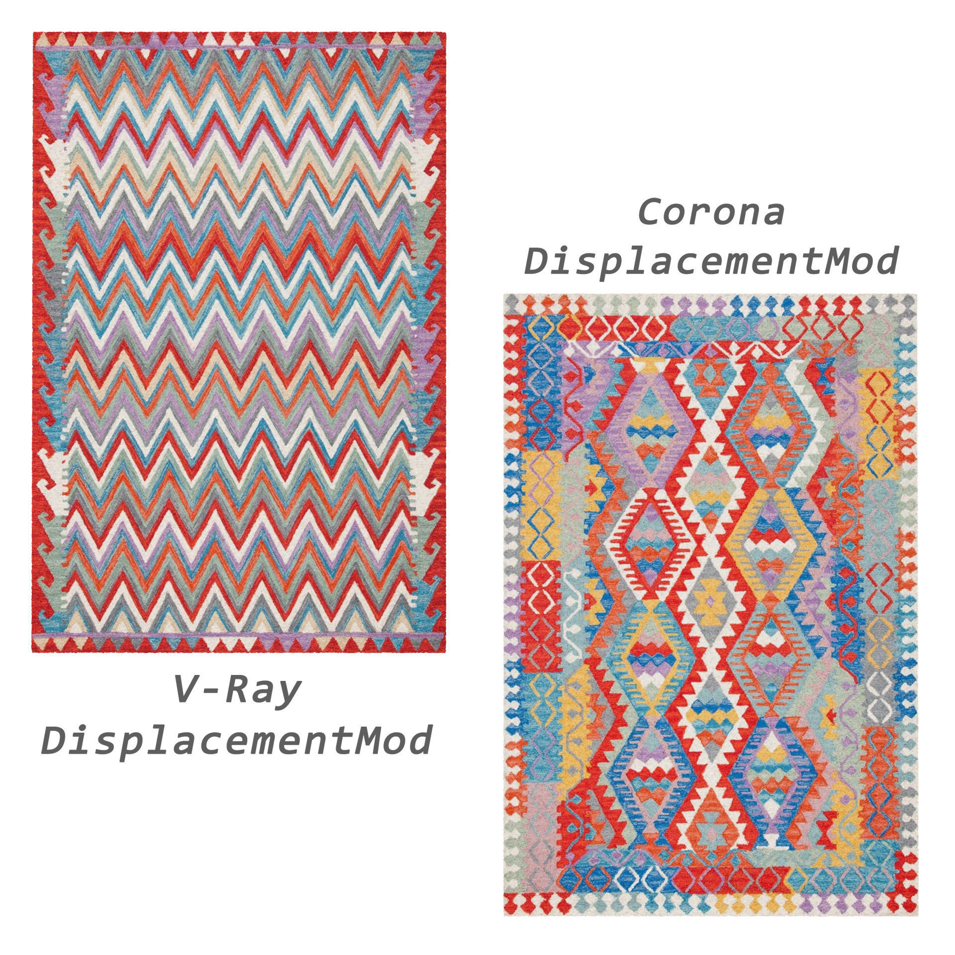 Rugs No 159 Low-poly 3D model_2