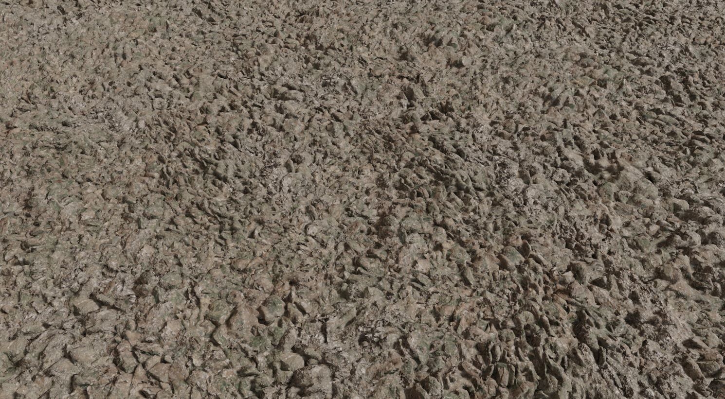 Rough Terrain 3D Model 3D model_9