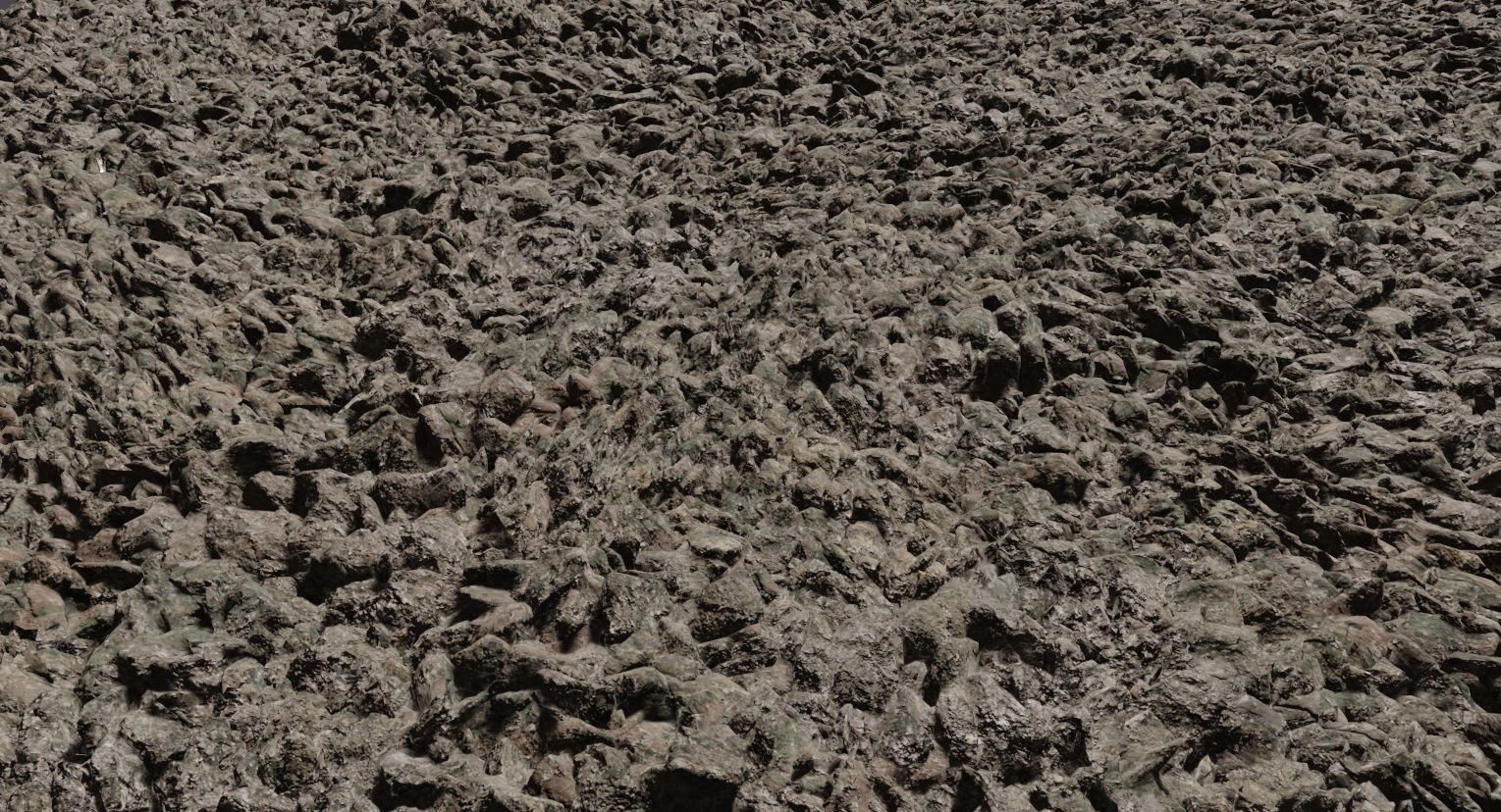 Rough Terrain 3D Model 3D model_14