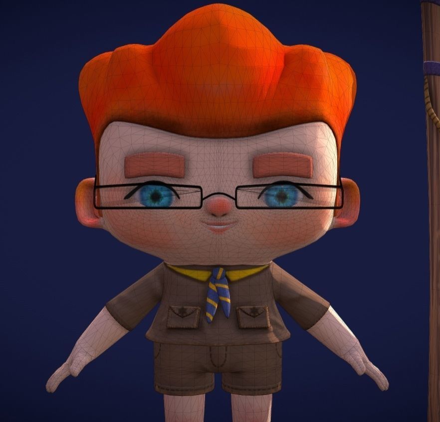Boy Scout Free 3D model_3