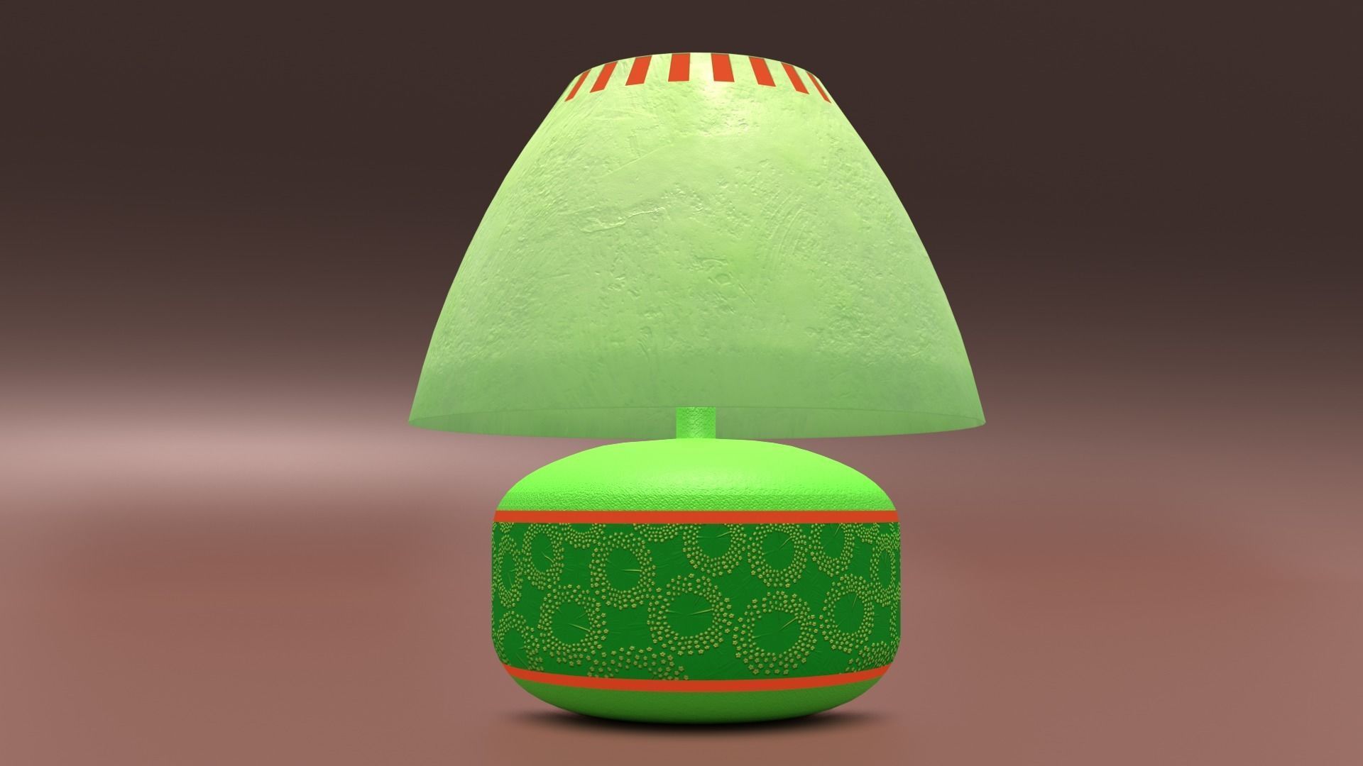 Desk Lamp set 3d model 3D model_3