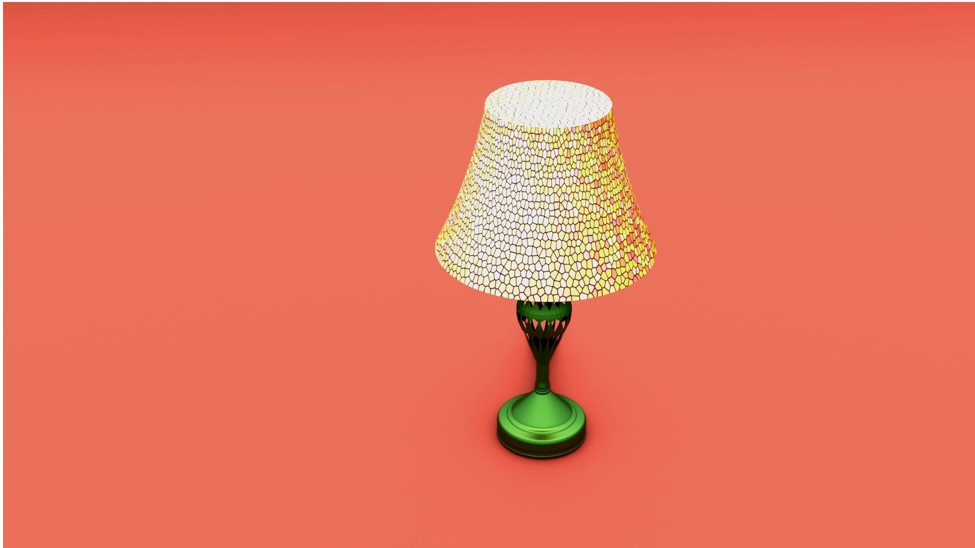 Desk Lamp set 3d model 3D model_2