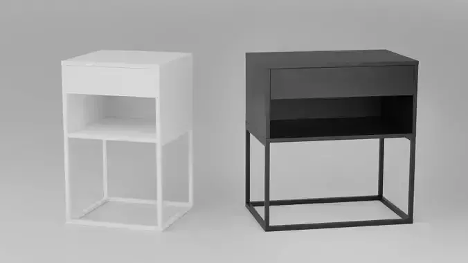 Vikhammer Ikea Nightstands 3D model