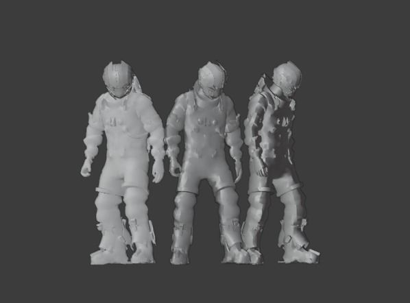 Robo Bee Character Low-poly 3D model_31