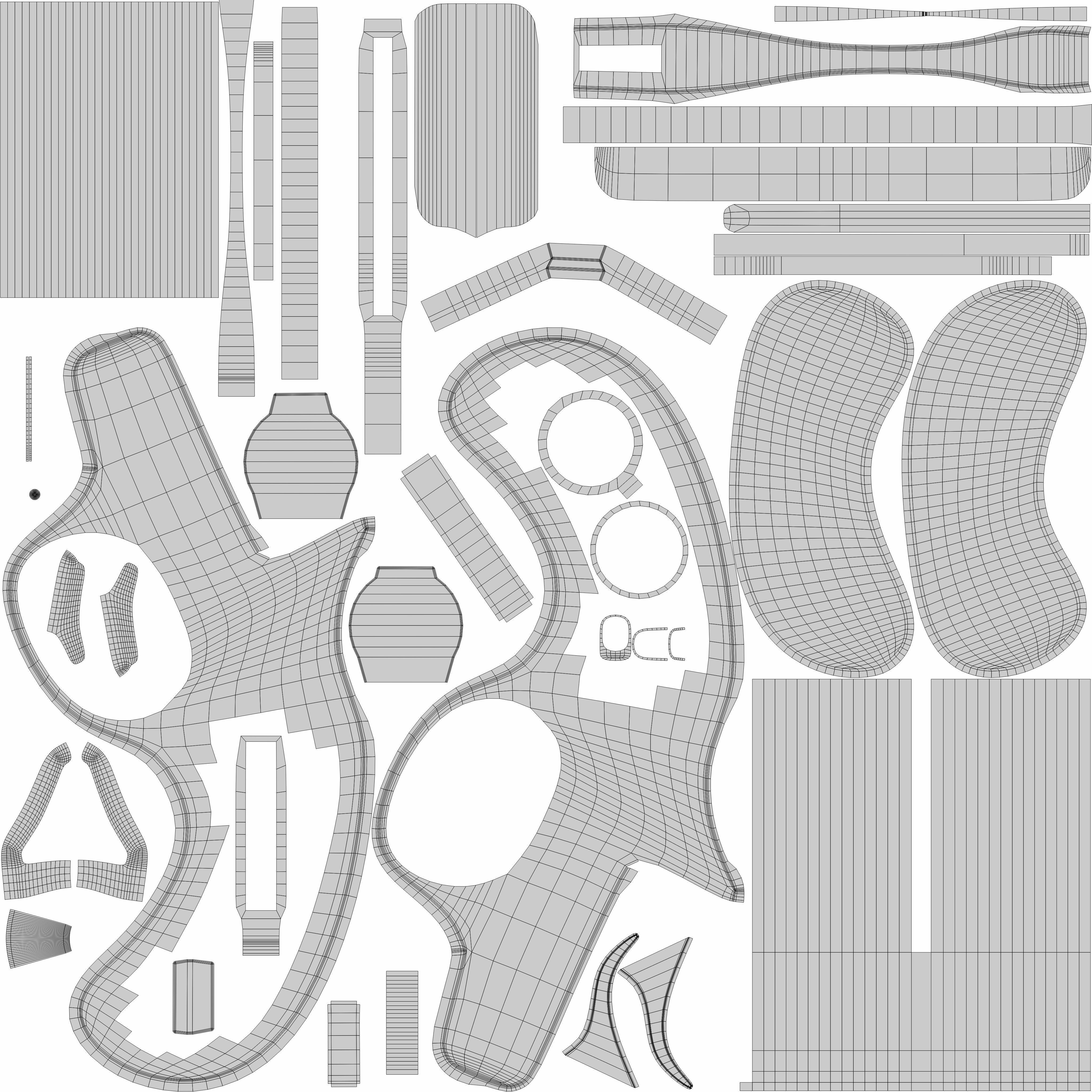 Flare gun 3D model_8