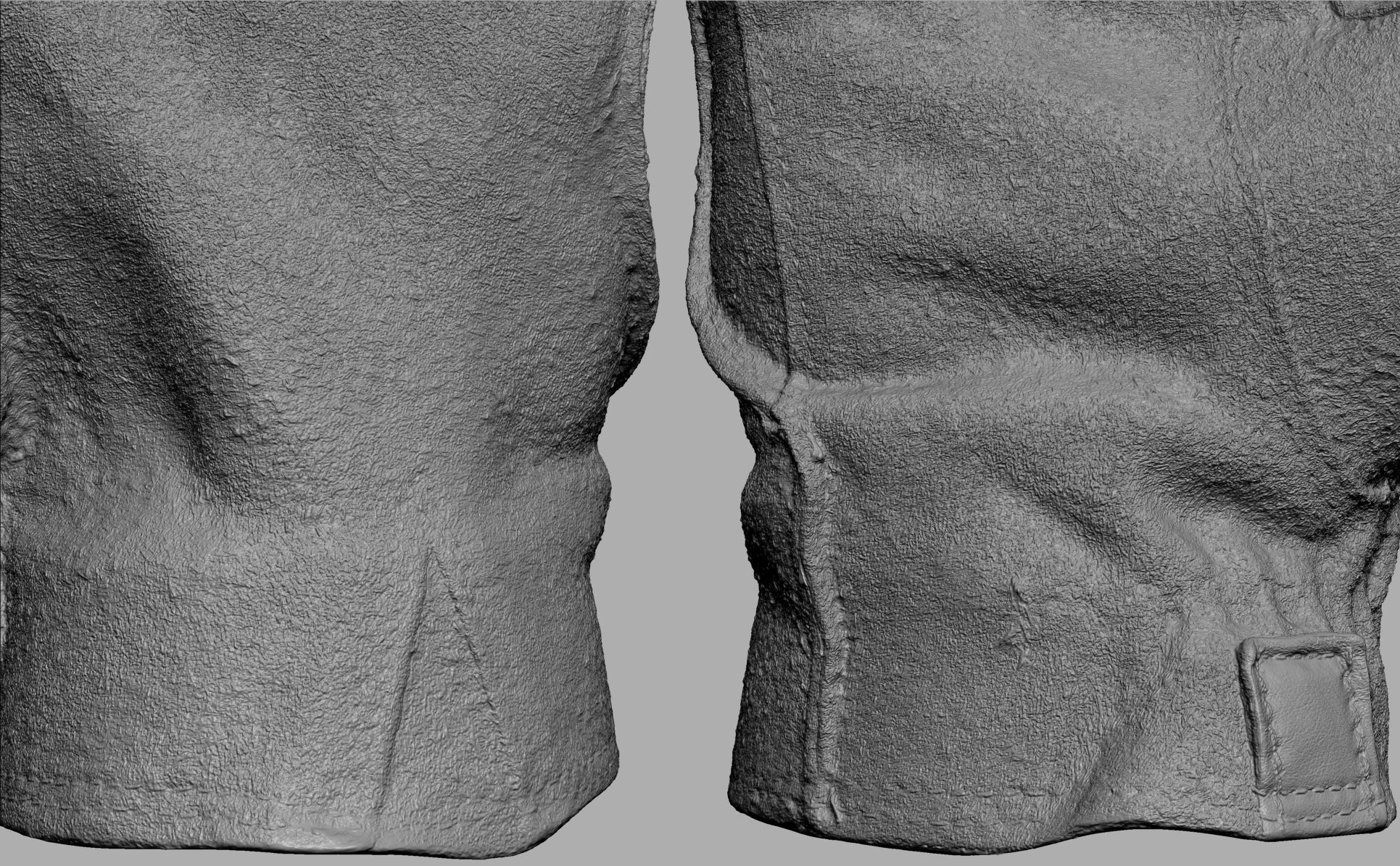 Worker Gloves 001 Low-poly 3D model_15