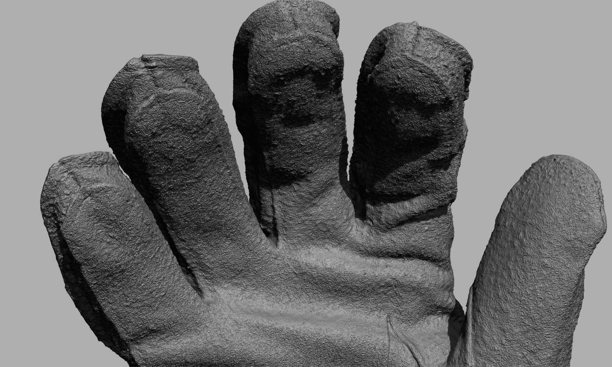 Worker Gloves 001 Low-poly 3D model_12