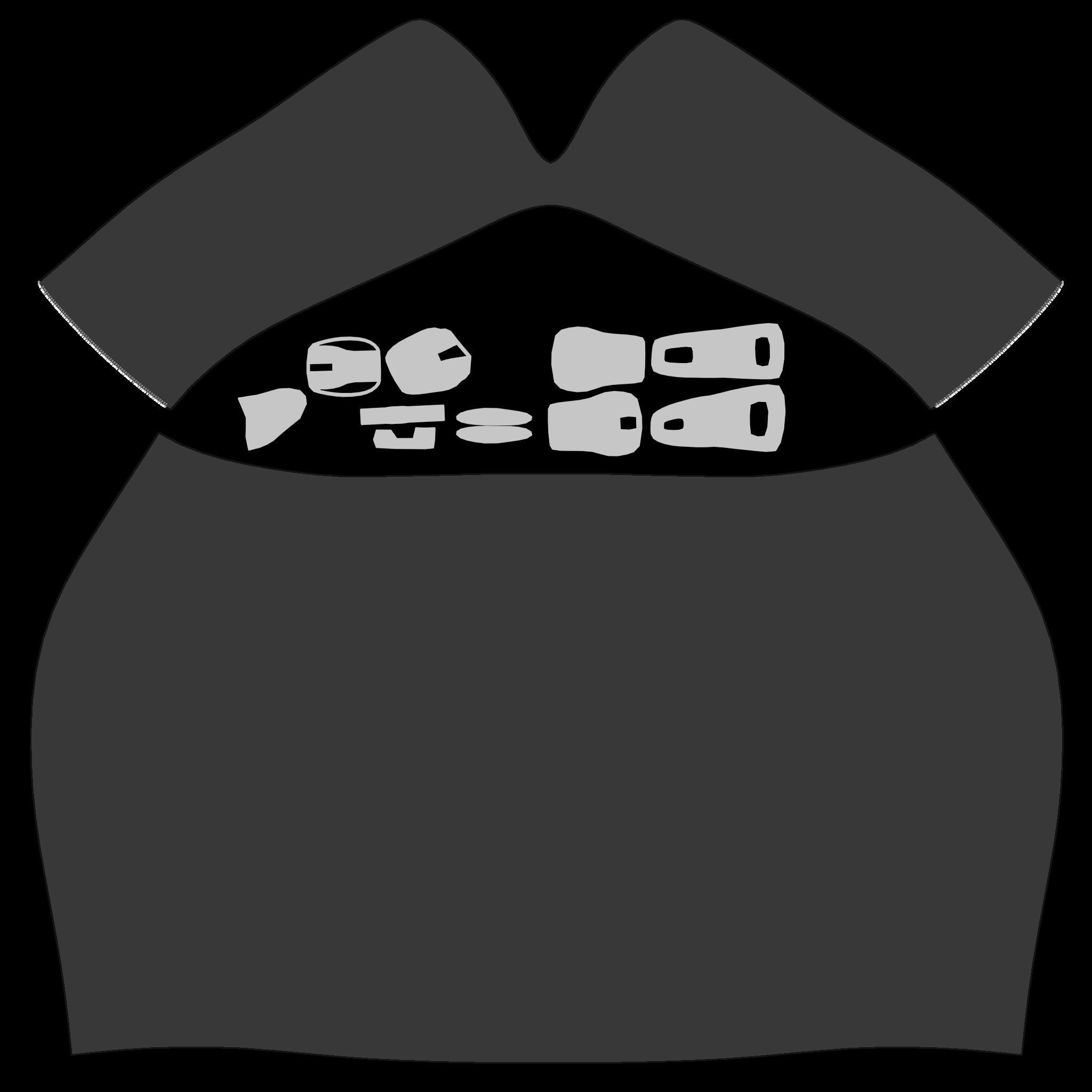 Leather V Top and Skirt Low-poly 3D model_6