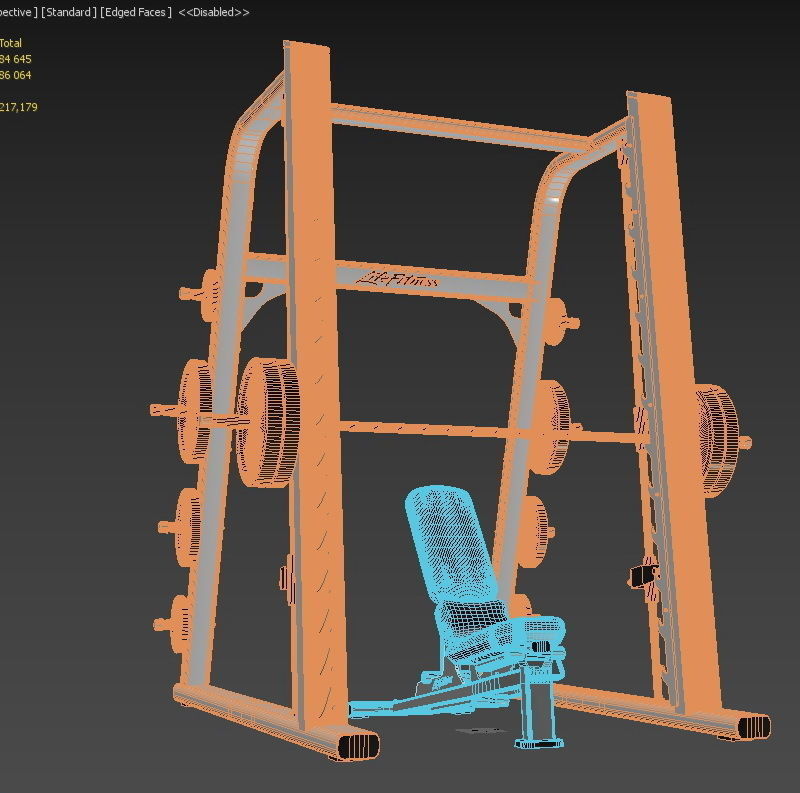 Sport Equipment 3D Model Collection_4