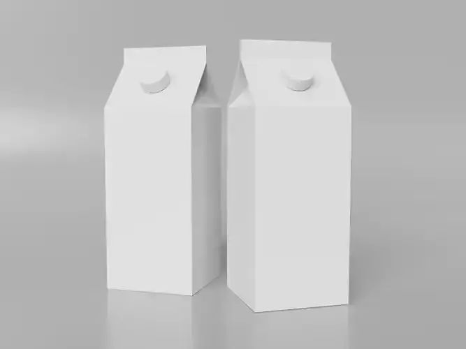 Milk Carton 3d model