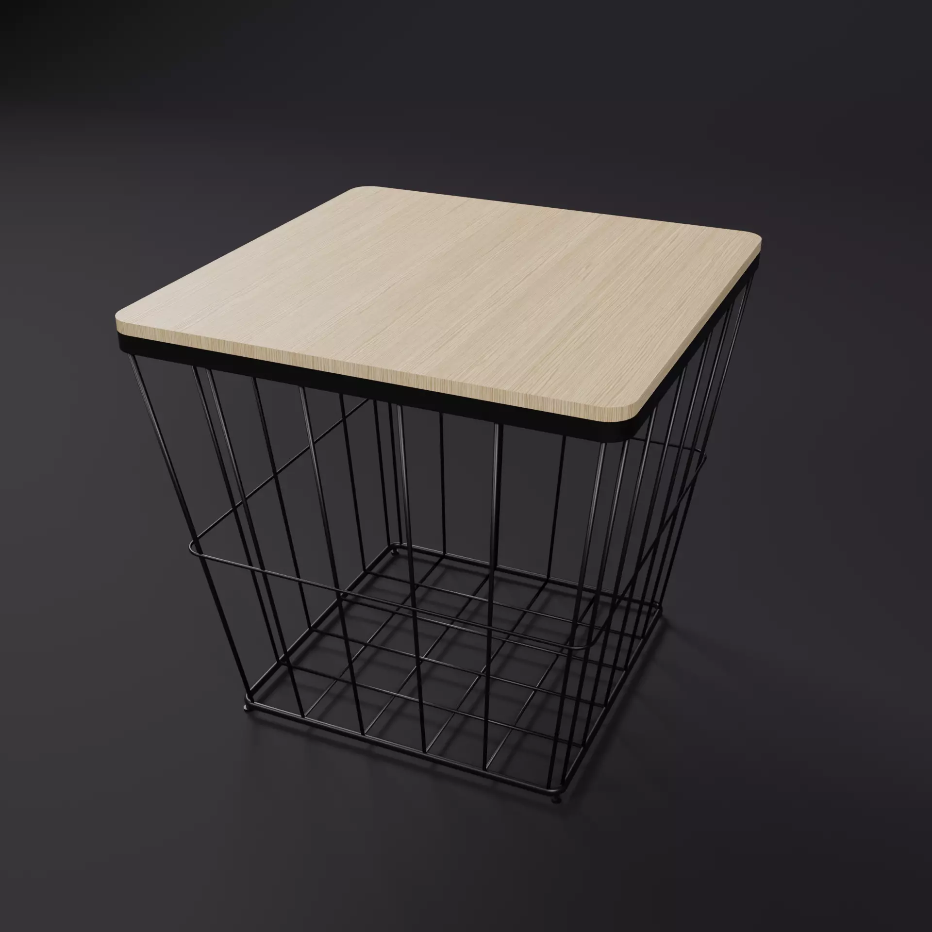 Low furniture 3D model