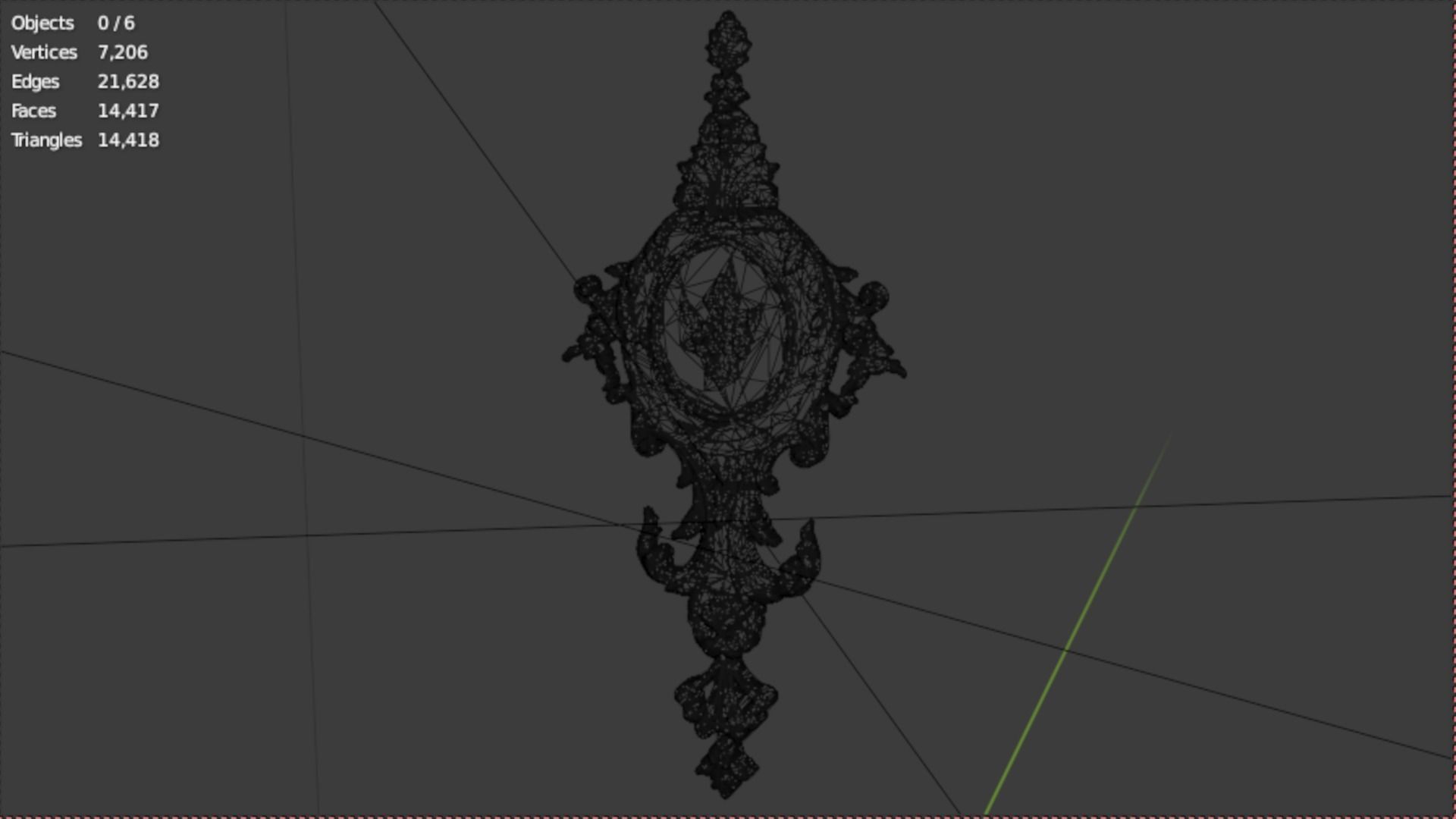 Classic decor ornament 44 3D print model_6
