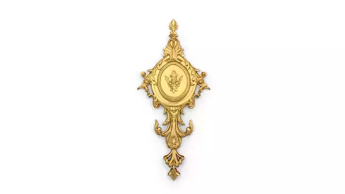 Classic decor ornament 44 3D print model