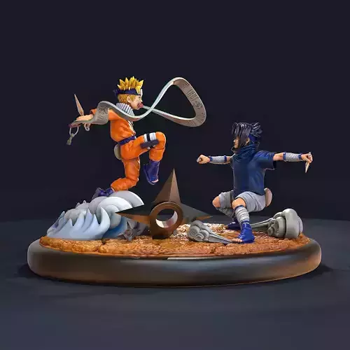 Naruto VS 3D print model